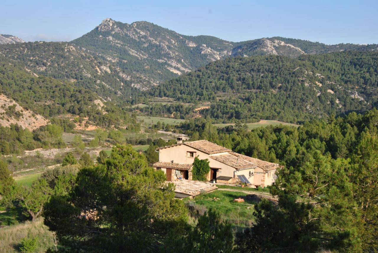 B&B Casa Rural Mas De Las Tapias Valderrobres Esterno foto
